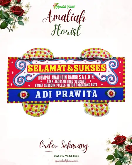 Papan Bunga Ucapan Selamat Bungo Tanjung